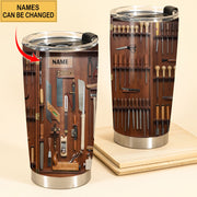 Personalized Name Carpenter Toolbox Tumbler 20oz 30oz Cup Q090806