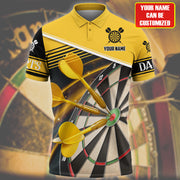 Personalized Name Yellow Darts Q2 All Over Printed Unisex Shirt Q130911