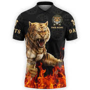 Personalized Name Darts Tiger All Over Printed Unisex Shirt Q150805