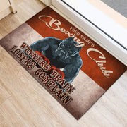 Personalized Name Pitbull Boxing Doormat Q150902