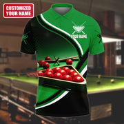 Personalized Name Snooker Q3 All Over Printed Unisex Shirt