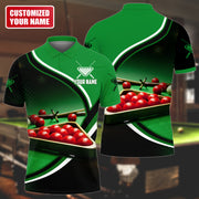 Personalized Name Snooker Q3 All Over Printed Unisex Shirt