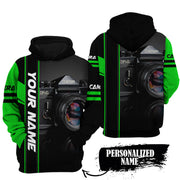 Personalized Name Camera Q6 All Over Printed Unisex Shirt