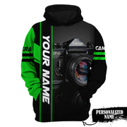 Personalized Name Camera Q6 All Over Printed Unisex Shirt
