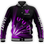 Personalized Name Purple Darts All Over Printed Unisex Shirt Q260802