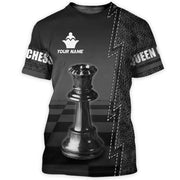 Personalized Name Queen Chess Q12 All Over Printed Unisex Shirt Q290901
