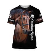 Personalized Love Horse 3D All Over Printed Unisex Shirt