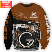 Personalized Name Drum16 All Over Printed Unisex Shirt