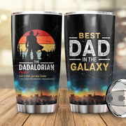 Best Dad in the Galaxy Tumbler 20oz 30oz Cup