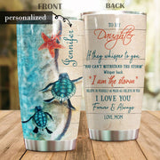 Personalized Name Love Daughter Tumbler 20oz 30oz Cup