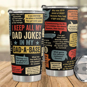 Dad Jokes Tumbler 20oz 30oz Cup