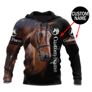 Personalized Love Horse 3D All Over Printed Unisex Shirt
