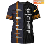 Personalized Name Chef28 All Over Printed Unisex TShirt - YL97